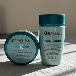 Kerastase Resistance Bain Force Architecte Travel Set